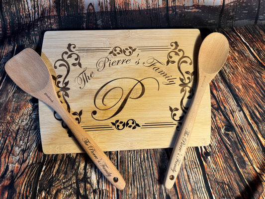 Custom Wooden Kitchen Utensil &