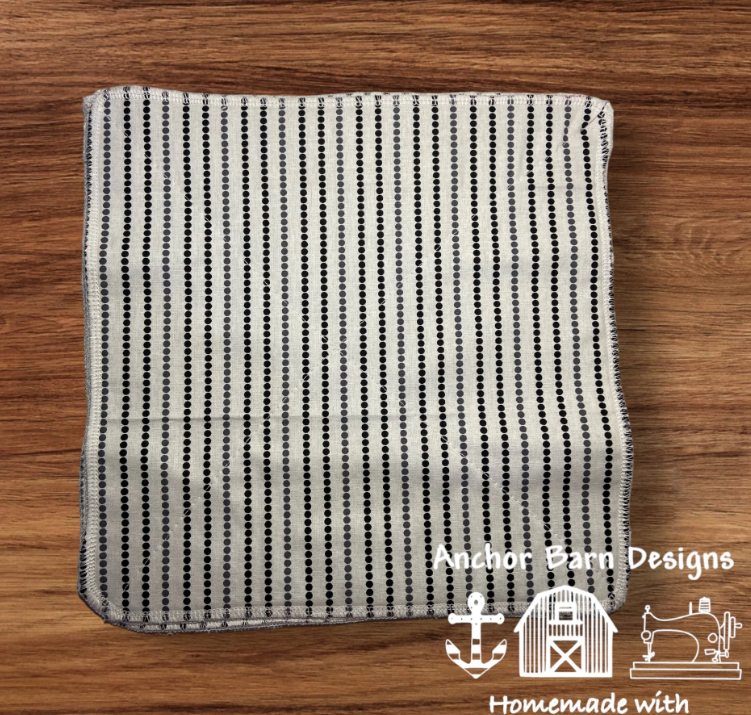 Reusable Cotton & Terry Cloth Dishcloths - 011