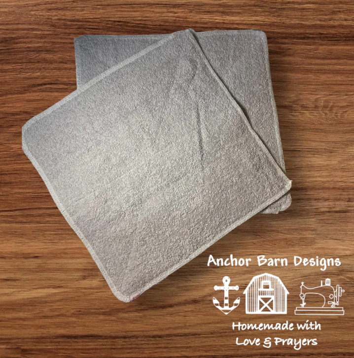 Reusable Cotton & Terry Cloth Dishcloths - 009